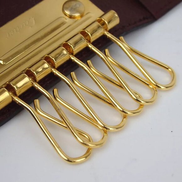 Authentic Cartier Must Line 6 Hooks key holder leather [Used] - Picture 10 of 11